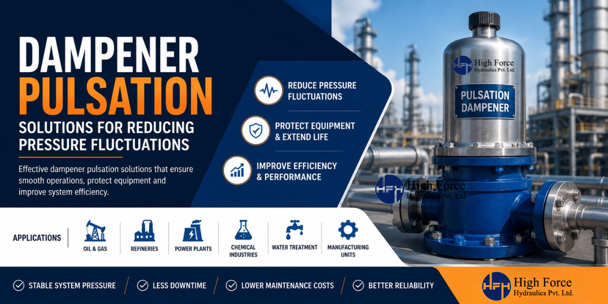 Dampener Pulsation Solutions for Reducing Pressure Fluctuations