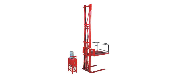 Goods Lift wall Mounted Stacker Single and Double Mast